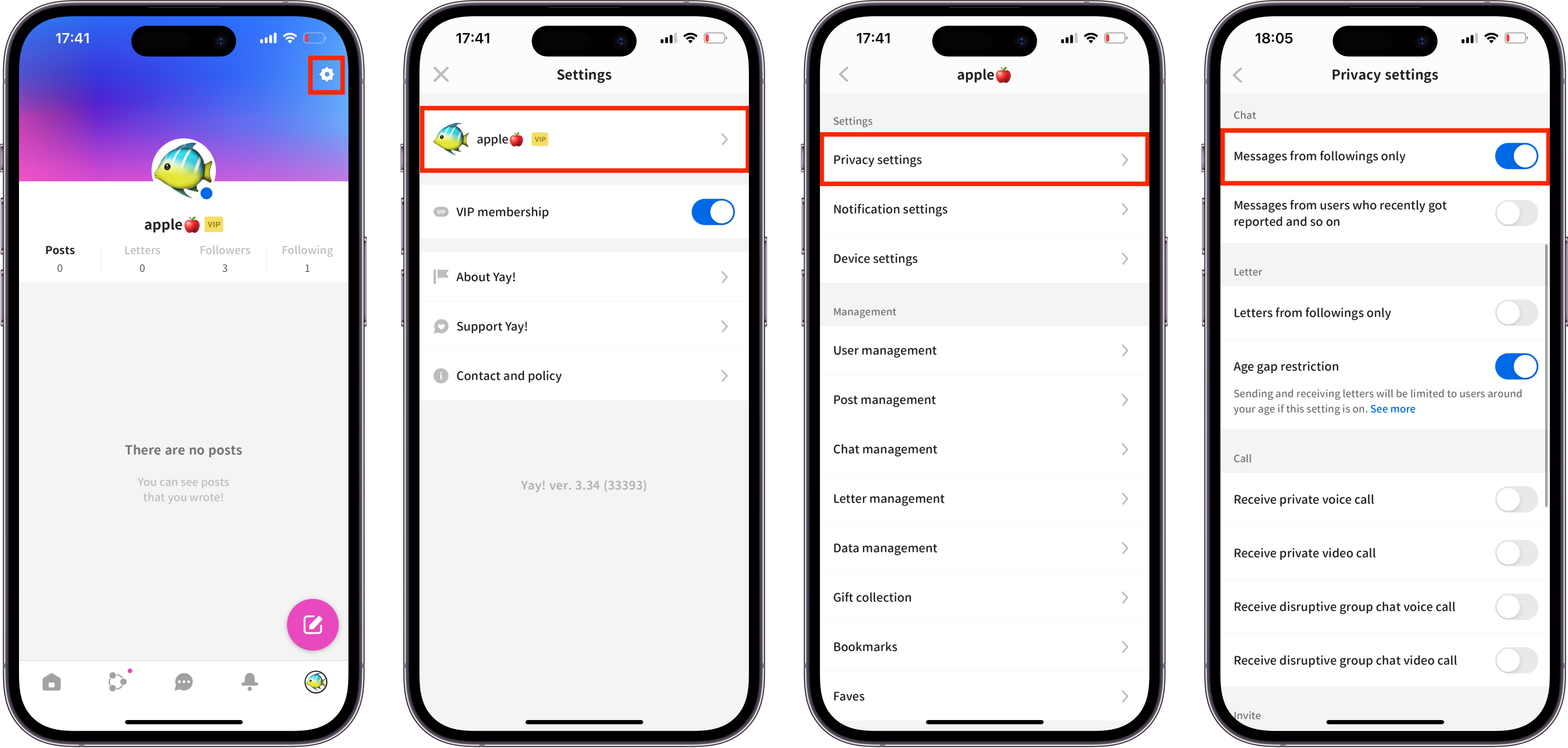 ENG ios Only Accept Chats from Users You Follow.png